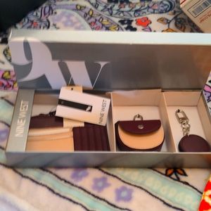 Nine west wallet , change purse and keychain.